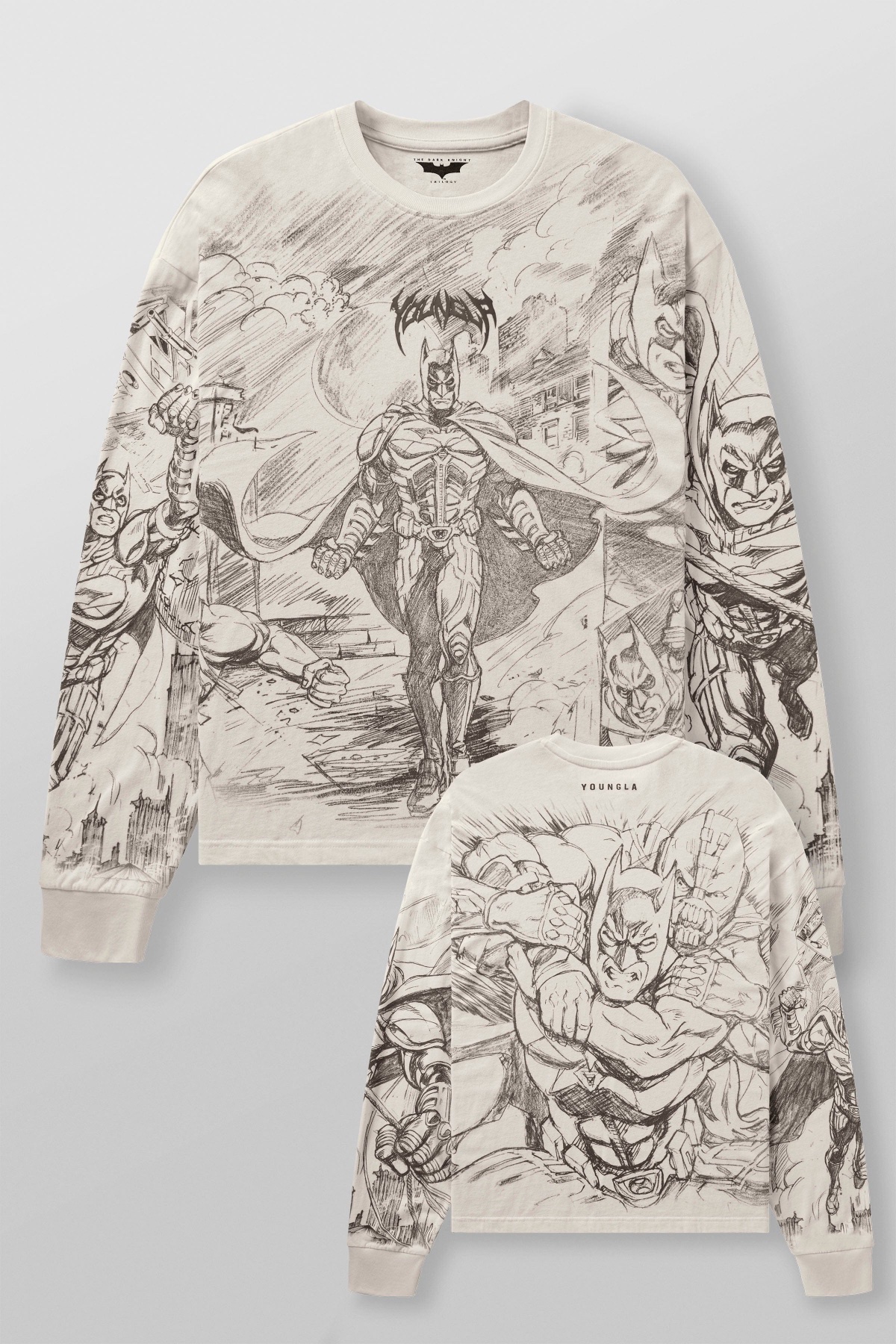 Batman Comic Long Sleeve