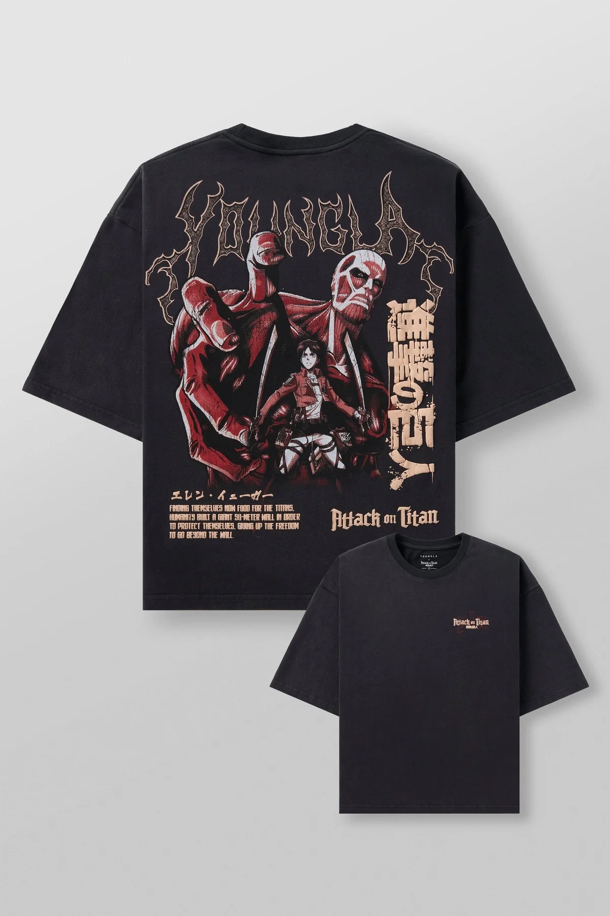 Attack Of Titans Cropped Tees