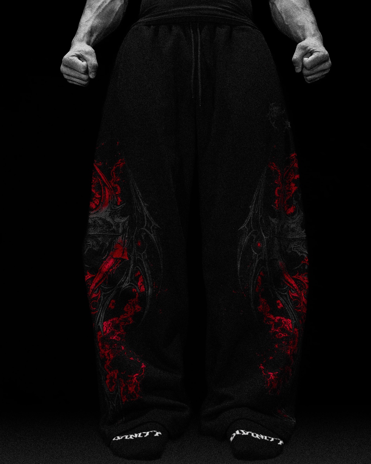 Men's Uncuffed Banana Shape Sweatpants