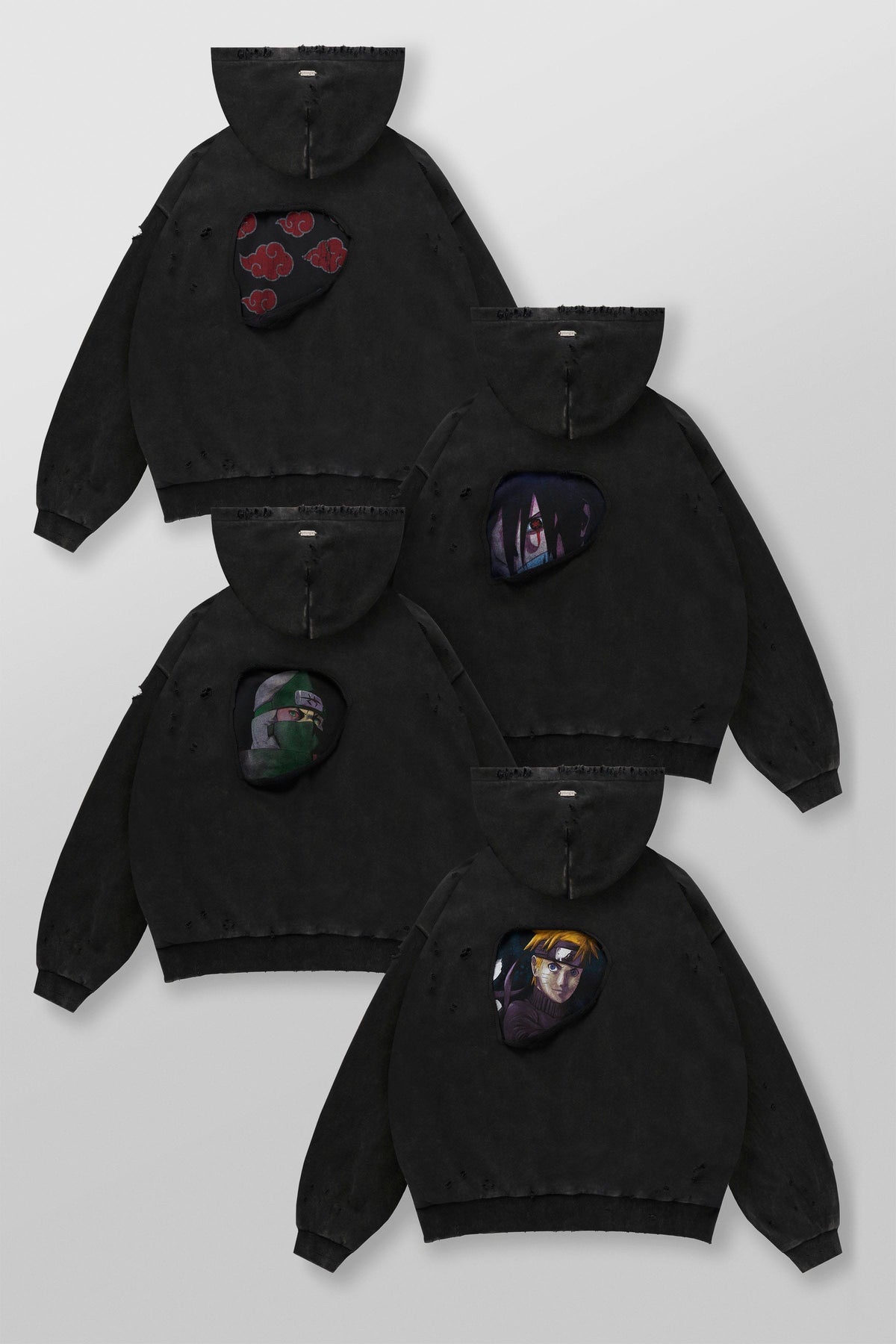 naruto peek through hoodies