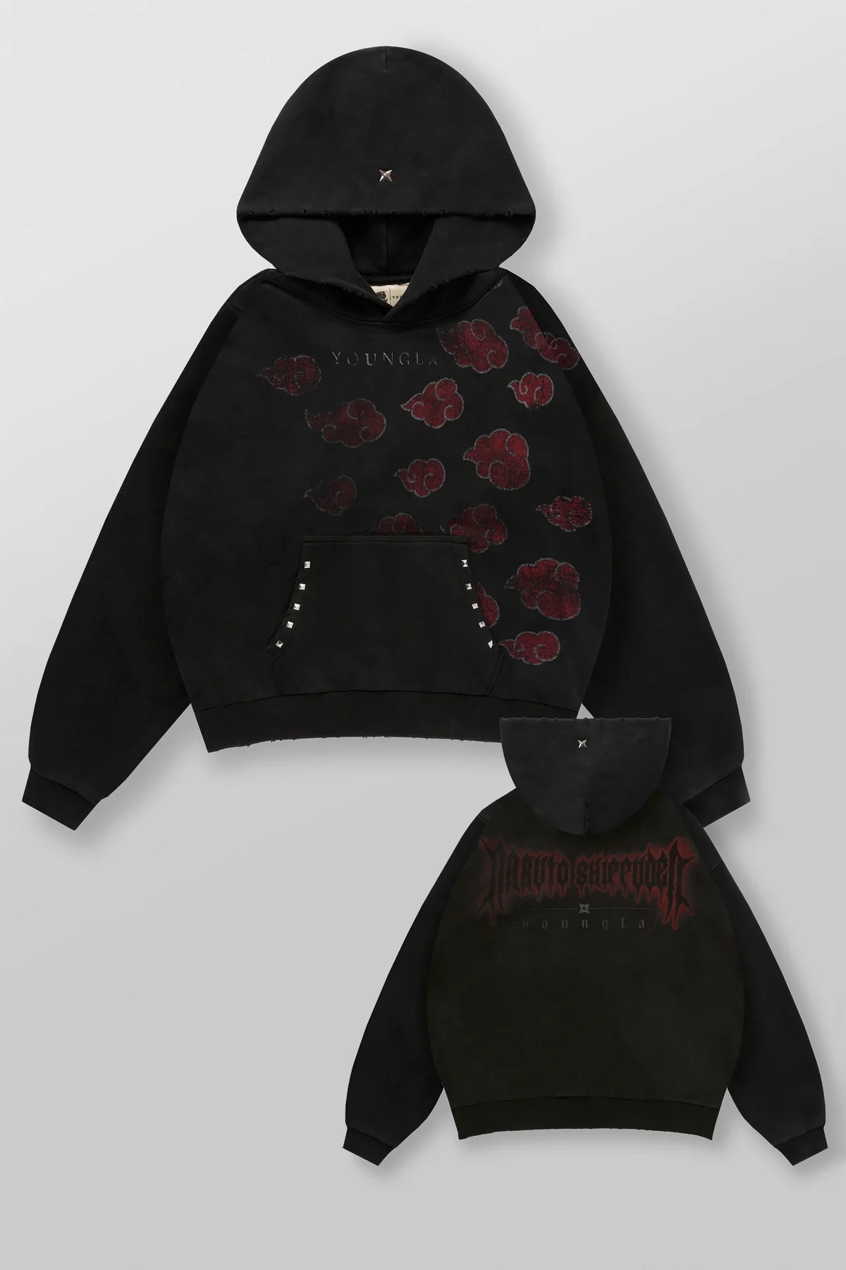 Naruto Stud Artwork Hoodies