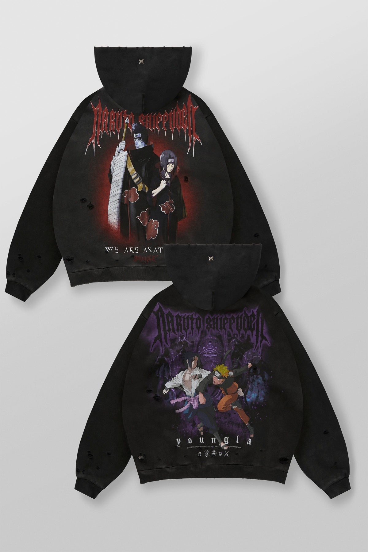 Naruto Zip-Up Hoodies
