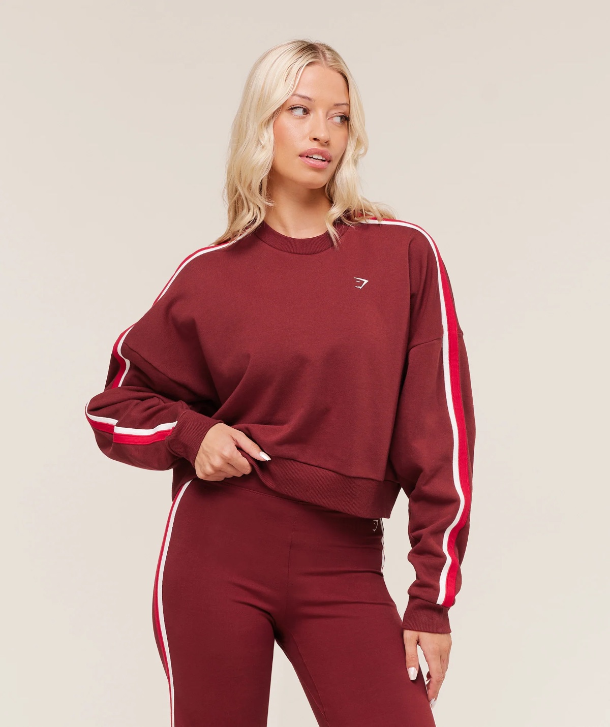 Piping Midi Crew Neck